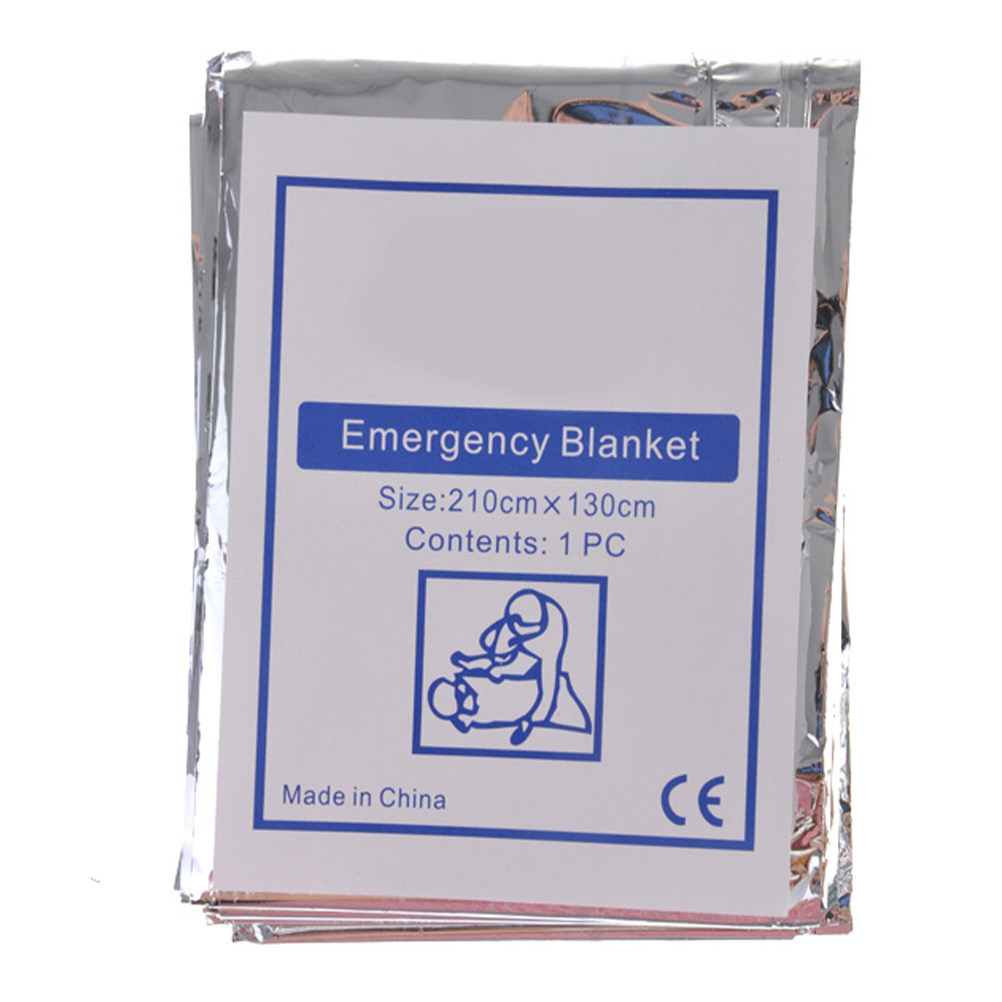 Survival Blanket Reflective - Couverture de survie réfléchissante pour l'extérieur,