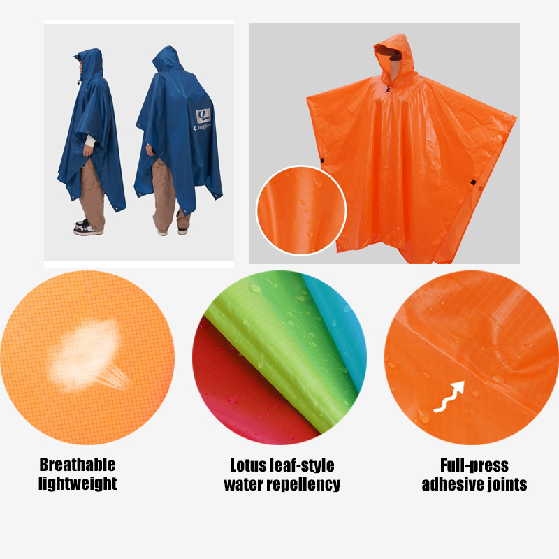 Poncho de pluie extérieur lége - Emergency Poncho Rain avis et prix