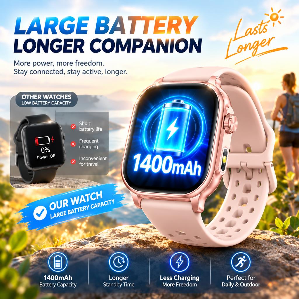 Montre connectée 2026, appels  - Compass Lensatic avis et prix